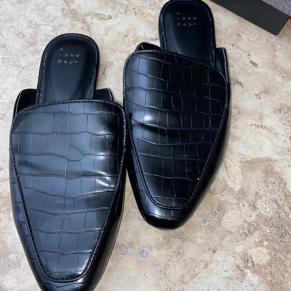 Black mules
